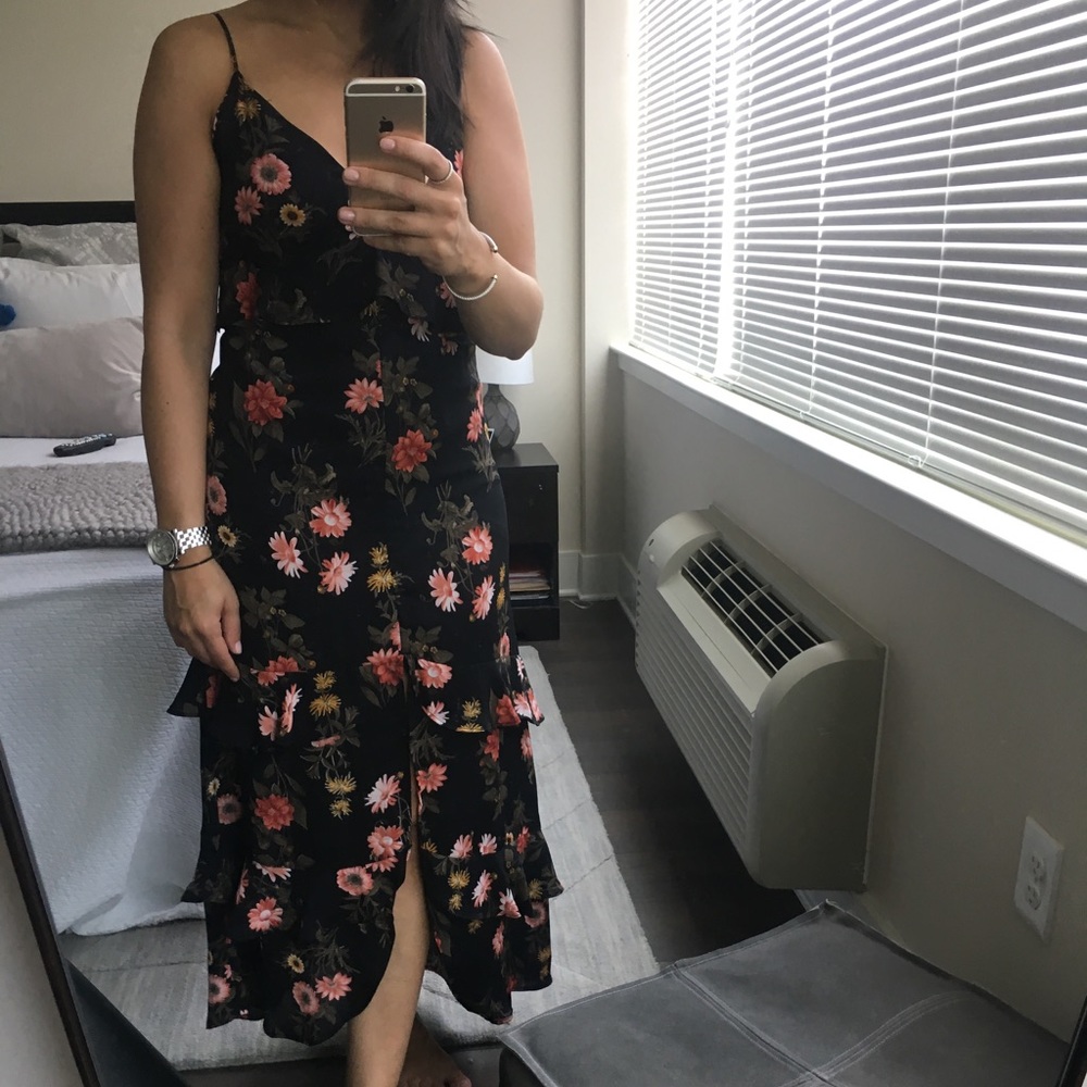 NWT Lush Floral Maxi Dress